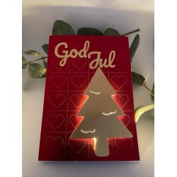 Juletrer m. stub die - Barto Design xxxx