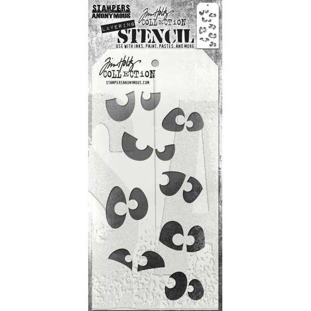 Tim Holtz Layered stencil Peekaboo TH-S169