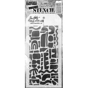 Tim Holtz Layered Stencil Cutout Shapes 1 S175 D8