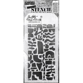 Tim Holtz Layered Stencil Cutout shapes 2 S177 D8
