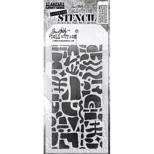 Tim Holtz Layered Stencil Cutout shapes 2 S177