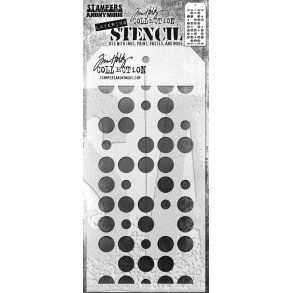Tim Holtz Layered Stencil Spots S180 D8