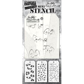 Tim Holtz Mini stencil set nr. 56 MST056