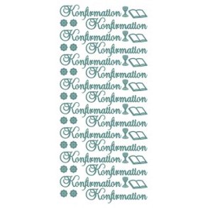 Stickers Konfirmation s�lv 3440 S15