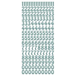 Stickers Tal s�lv 3491 S6