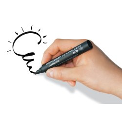 Staedtler Permanent marker 2mm Sort