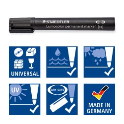 Staedtler Permanent marker 2mm gr�n