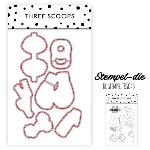 Stempel-die: Du er den strkeste - Trningsudstyr Three Scoops LS BEMRKNINGER D13