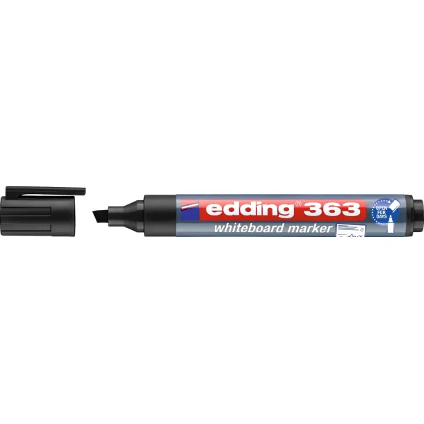 Whiteboard Marker Edding 363 Sort 1-5mm