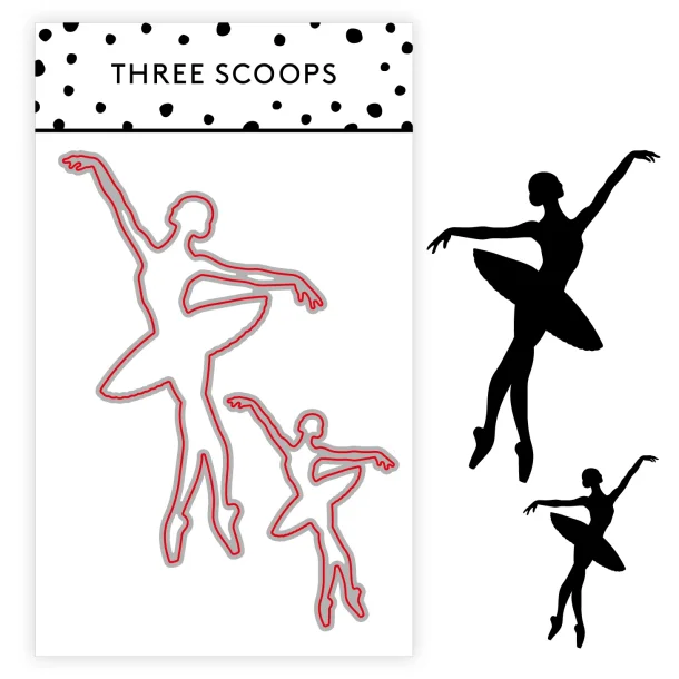 Die Balletdanser Three Scoops