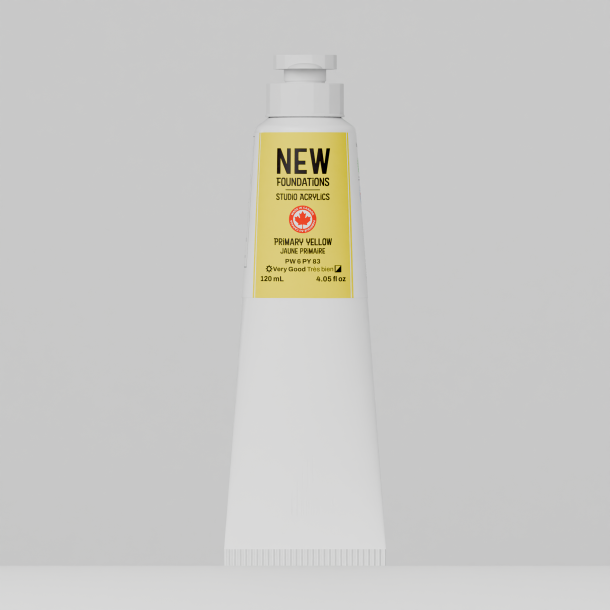 Tri-art New Foundation Primary Yellow 120ml