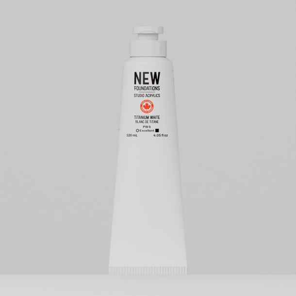 Tri-art New Foundation Titanium White 120ml