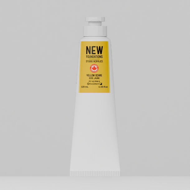 Tri-art New Foundation Yellow Ochre 120ml