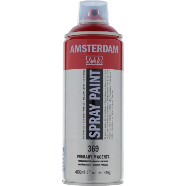 AMSTERDAM Spray paint 400 ml Primary Magenta 369