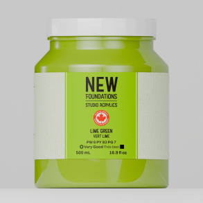 Tri-art New Foundation Lime Green 500ml