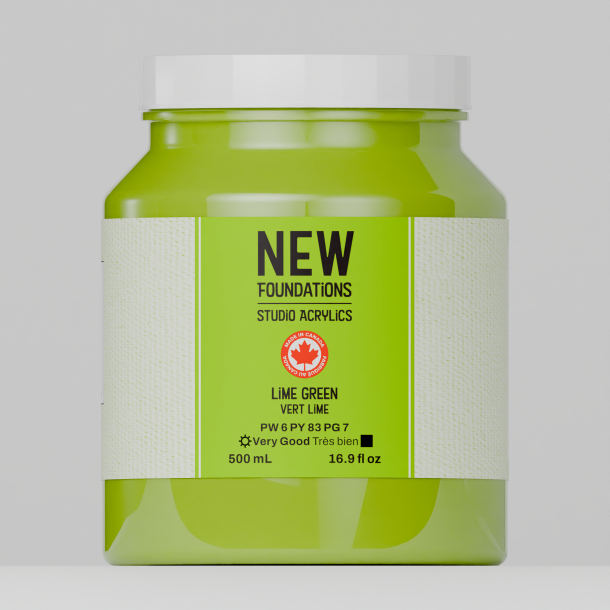 Tri-art New Foundation Lime Green 500ml