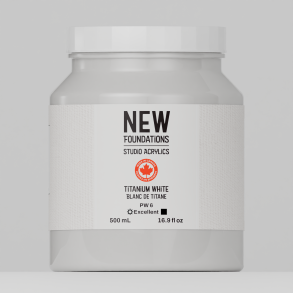 Tri-art New Foundation Titanium White 500ml