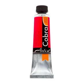Cobra Artist Oliemaling Permanent Red Light 370 40 ML.