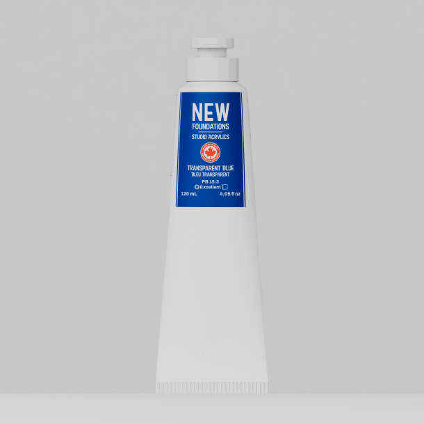 Tri-art New Foundation Transparent Blue 120ml