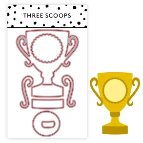 Die Pokal die Three Scoops