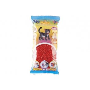 Hama MIDI perler nr. 05 r�d 6000stk 