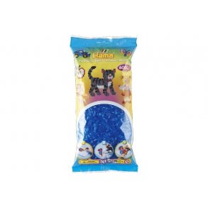 Hama MIDI perler nr. 15 trans bl� 6000stk 