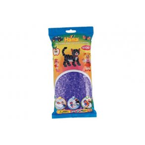 Hama MIDI perler Nr. 74 trans lilla 6000stk 