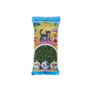 Hama MIDI perler nr. 102 Skovgr�n 6000stk 