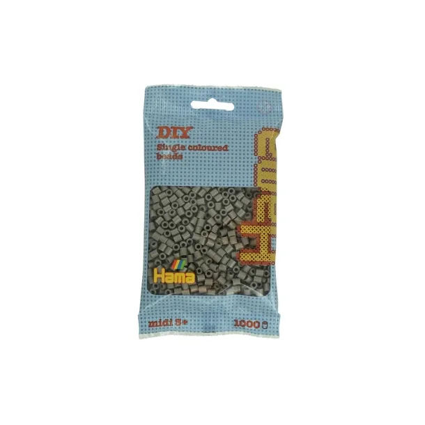 Hama perler midi nr. 117 grbrun 1000stk