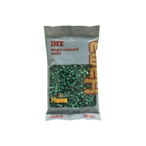Hama perler midi nr. 125 st�vet petrol 1000stk