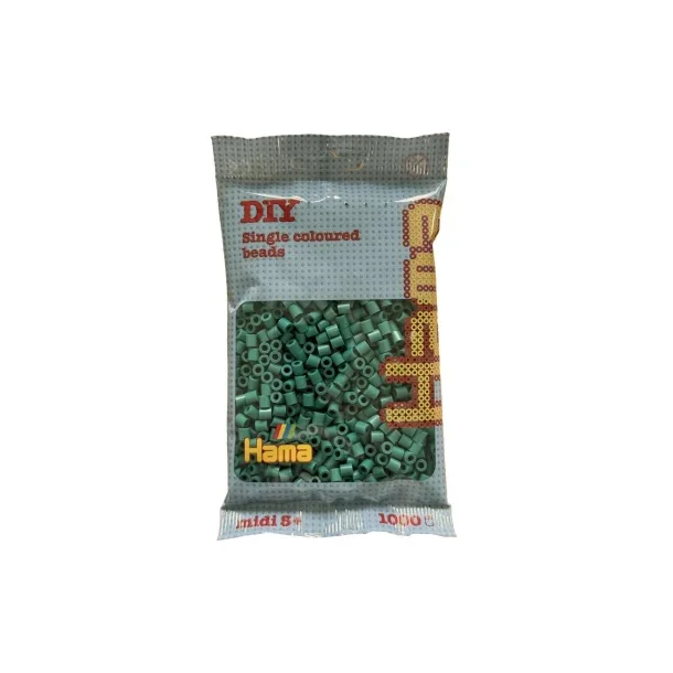 Hama perler midi nr. 125 st�vet petrol 1000stk