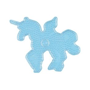 Hama stiftplade midi Enhj�rning transperant 20x15,5cm