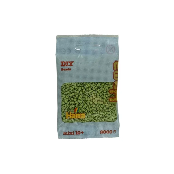 Hama perler MINI nr. 110 matcha 2000stk
