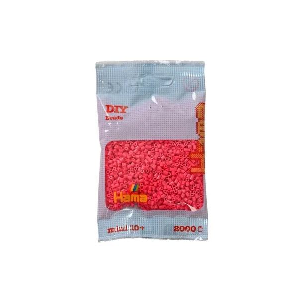 Hama perler MINI nr. 121 pink 2000stk