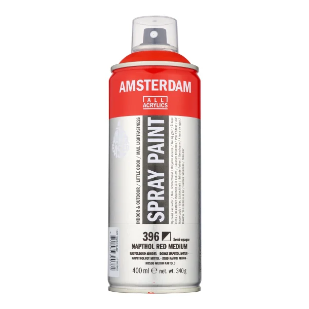 AMSTERDAM Spray paint 400 ml Naphthol Red Medium 396