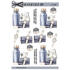 3D ark Pung, ur og drikkedunk Quickies M48