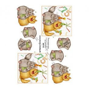 3D ark 75 r s dag - katte M7