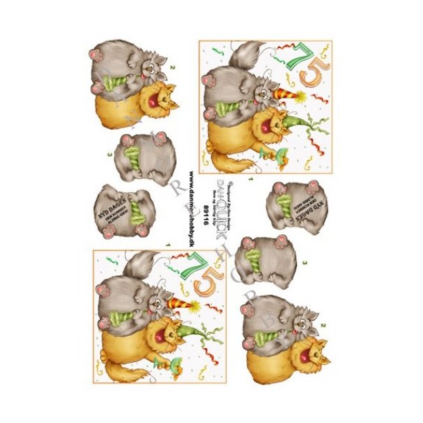 3D ark 75 r s dag - katte M7