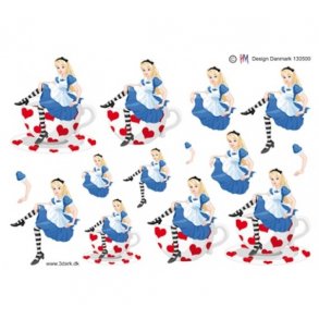 3D ark Alice i eventyrland M7
