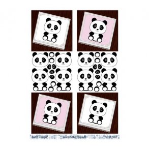 3D ark Barto Bamse/panda M15B