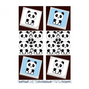 3D ark Barto Bamse/panda M15