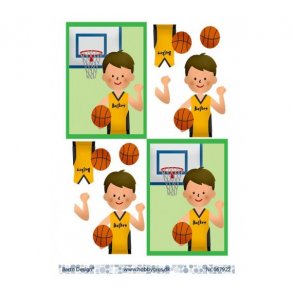 3D ark Barto Basket dreng M26