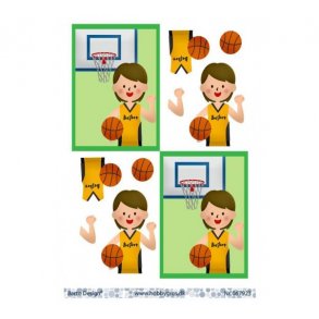 3D ark Barto Basket pige M26
