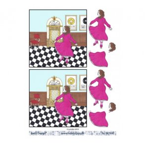 3D ark Barto Dame der danser M3