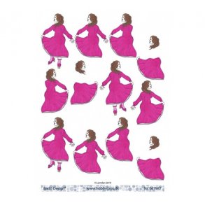 3D ark Barto Dame der danser M3