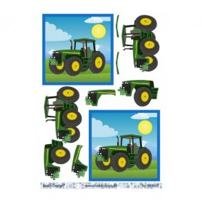 3D ark Barto En traktor M8