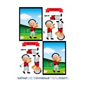 3D ark Barto Golf dreng M26