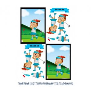 3D ark Barto Golf pige M26