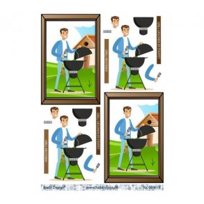 3D ark Barto Grillmester M8