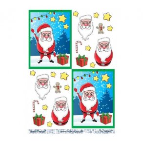 3D ark Barto Julemanden vinker M43